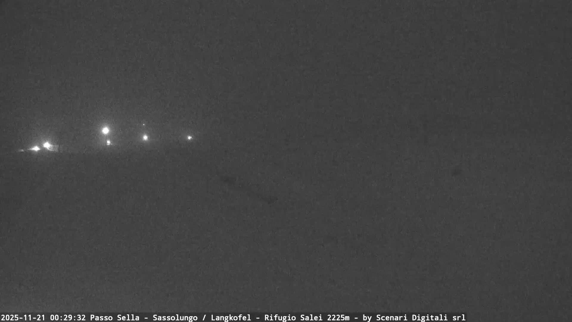 Sassolungo , Langkofel - Passo Sella Ski Slopes Dolomites Live Cam  - Bolzano, Trentino-South Tyrol, Italy