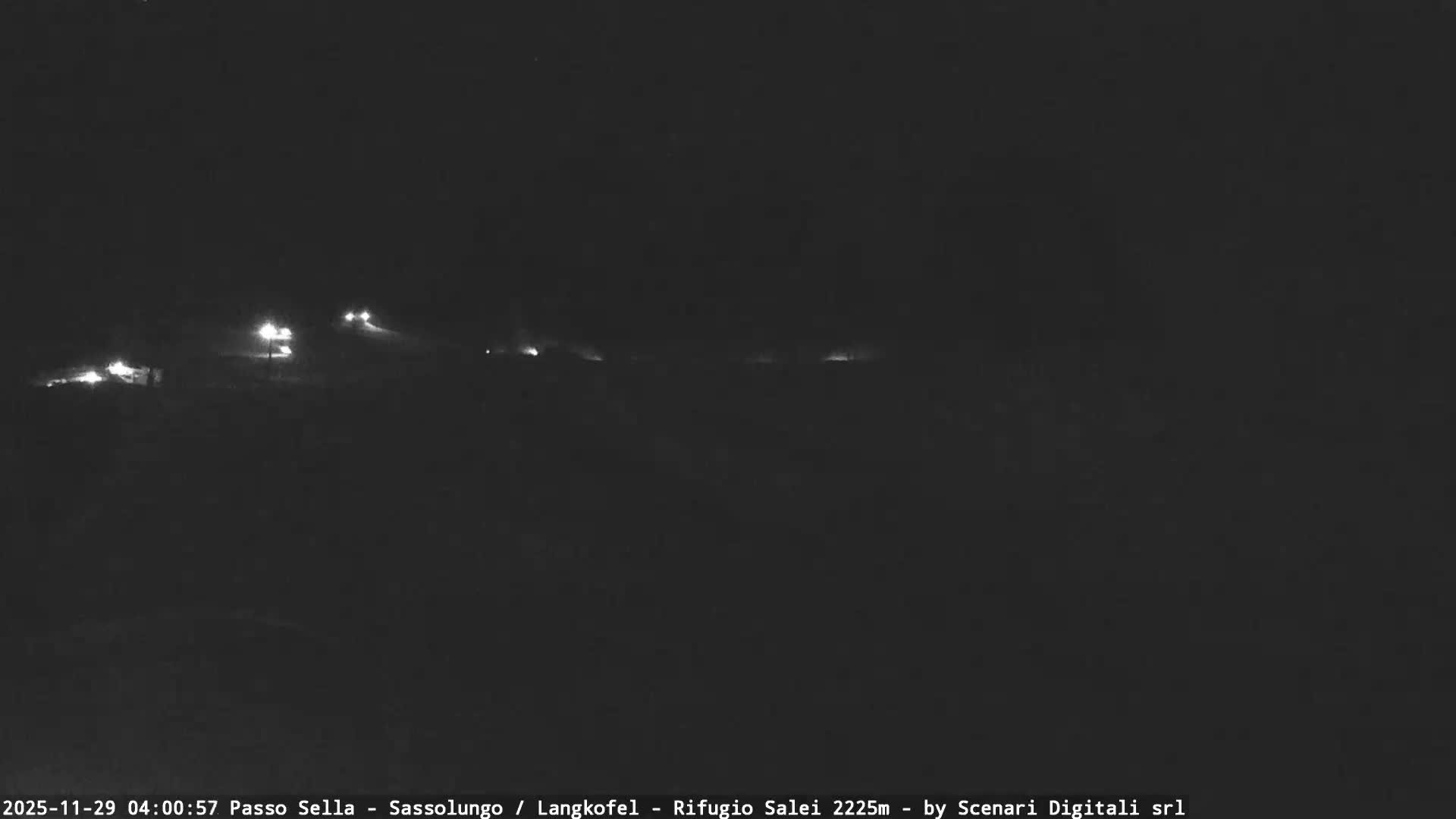 Sassolungo , Langkofel - Passo Sella Ski Slopes Dolomites Live Cam  - Bolzano, Trentino-South Tyrol, Italy