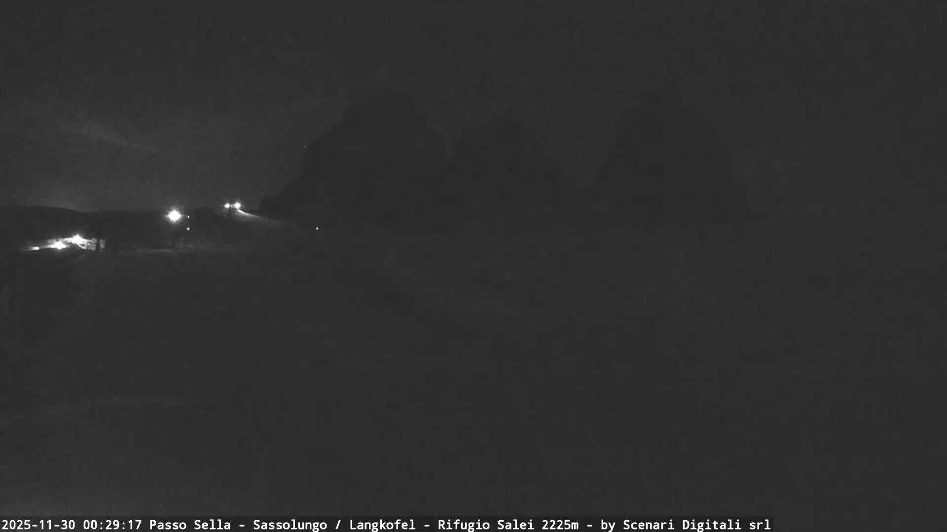 Sassolungo , Langkofel - Passo Sella Ski Slopes Dolomites Live Cam  - Bolzano, Trentino-South Tyrol, Italy