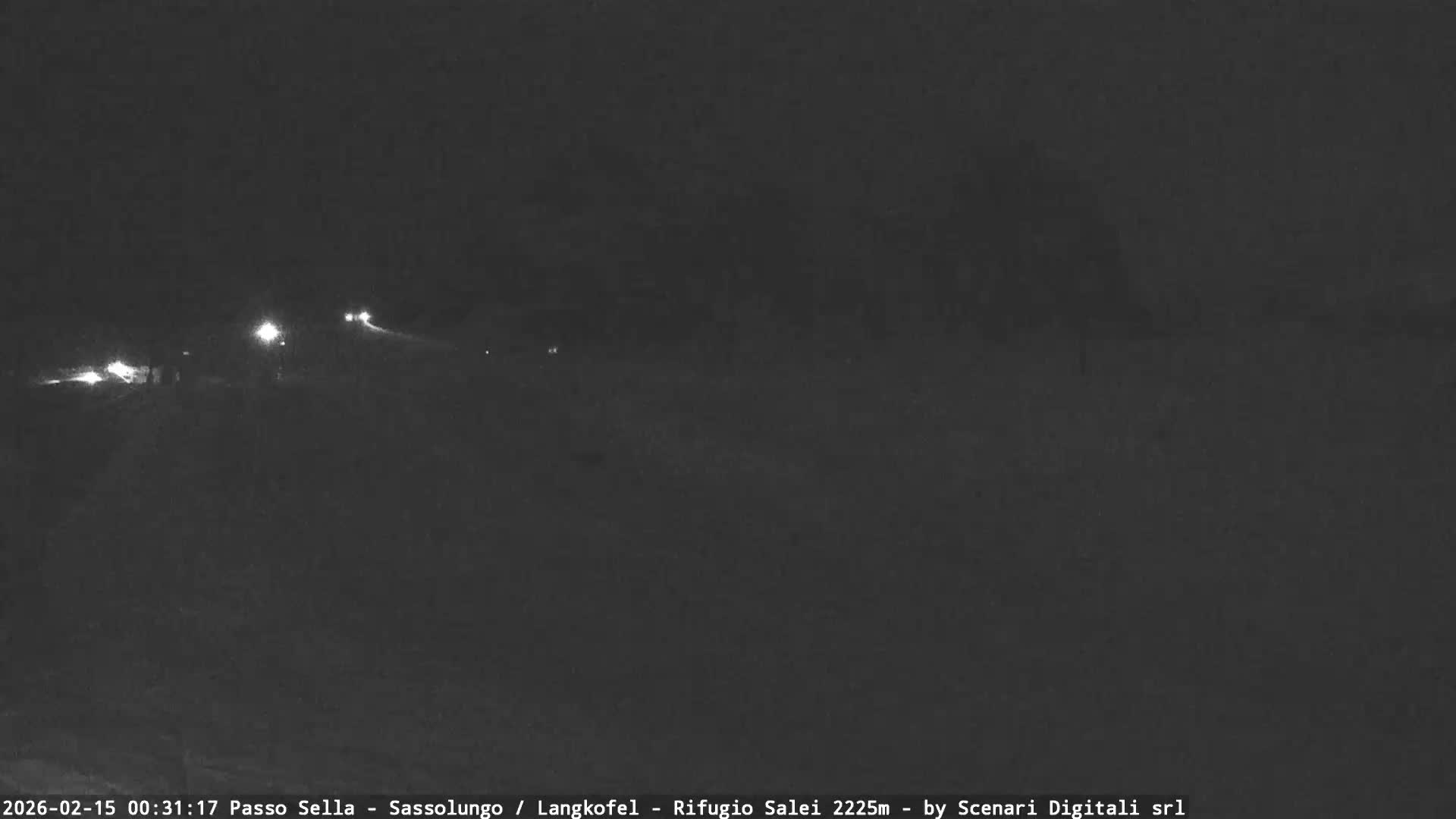 Sassolungo , Langkofel - Passo Sella Ski Slopes Dolomites Live Cam  - Bolzano, Trentino-South Tyrol, Italy