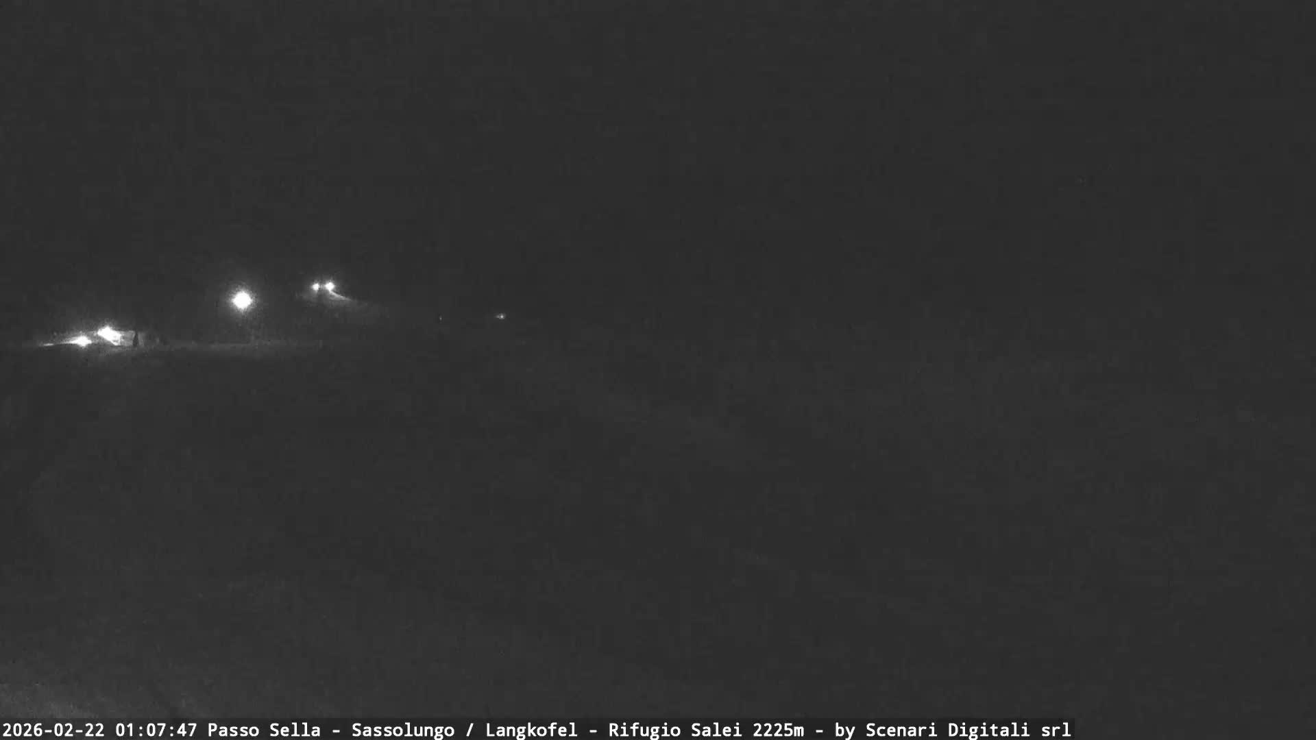 Sassolungo , Langkofel - Passo Sella Ski Slopes Dolomites Live Cam  - Bolzano, Trentino-South Tyrol, Italy