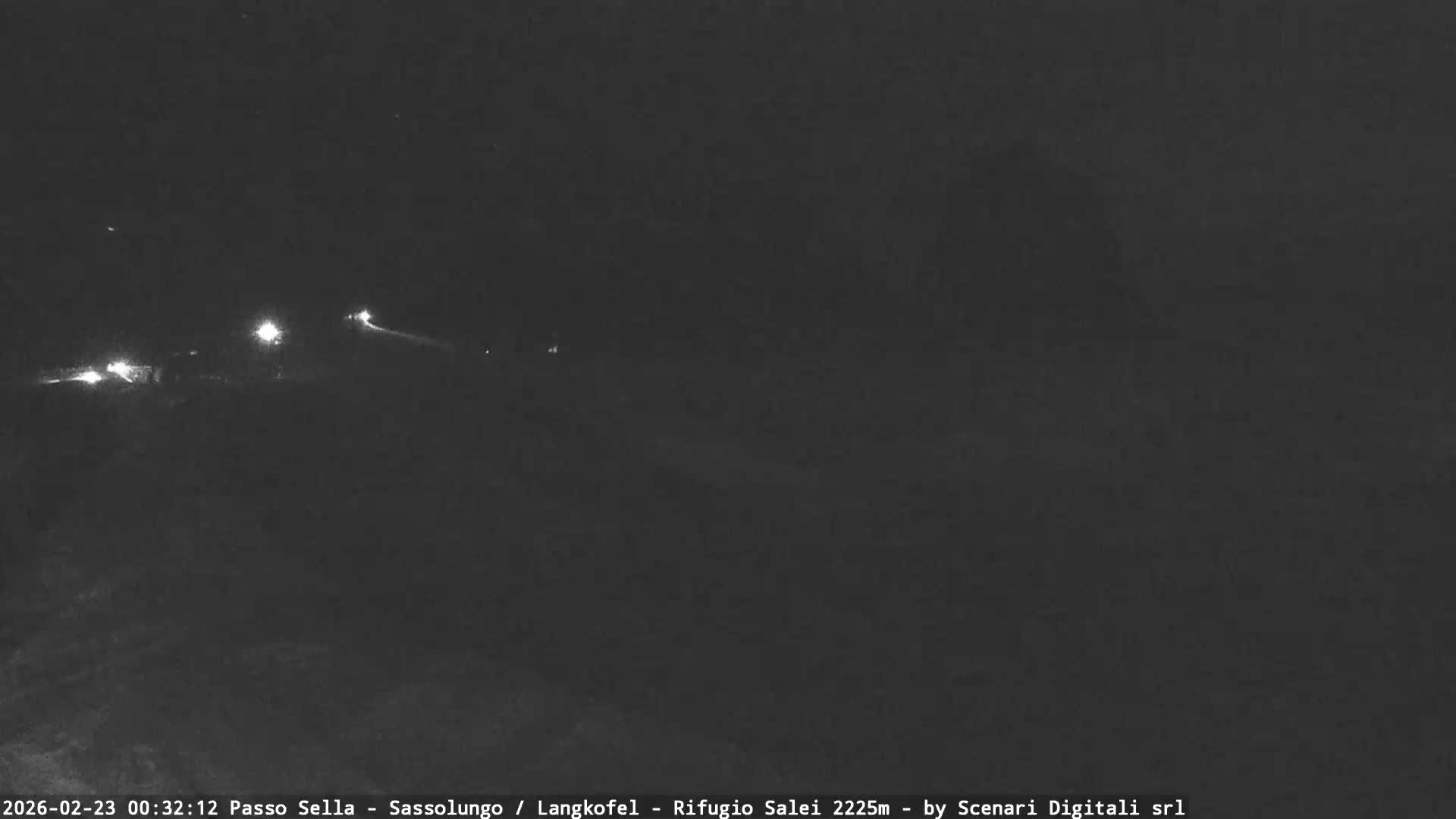 Sassolungo , Langkofel - Passo Sella Ski Slopes Dolomites Live Cam  - Bolzano, Trentino-South Tyrol, Italy