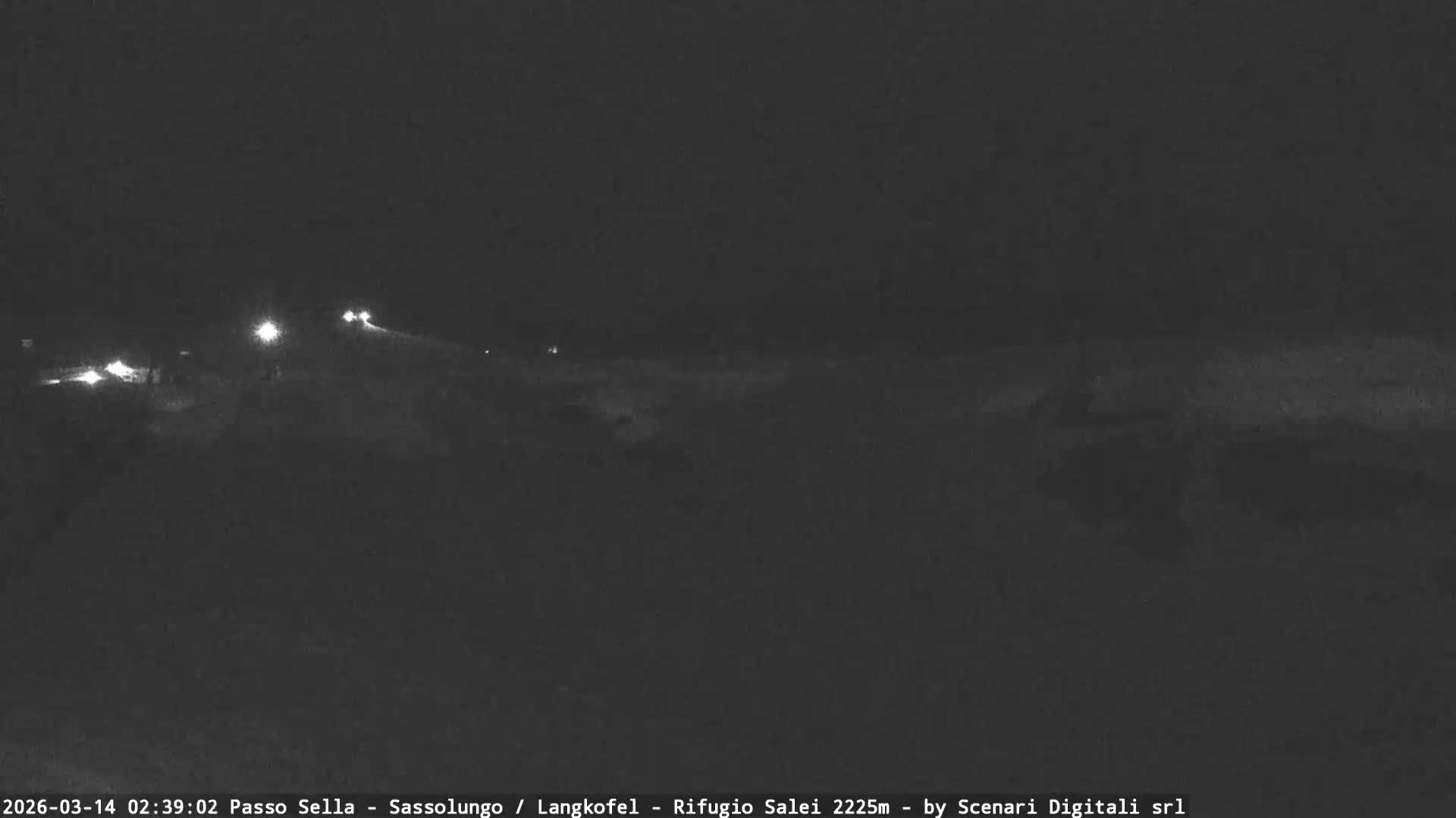 Sassolungo , Langkofel - Passo Sella Ski Slopes Dolomites Live Cam  - Bolzano, Trentino-South Tyrol, Italy