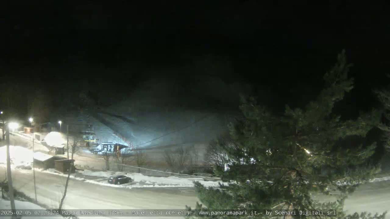 Majelletta, Passo Lanciano Ski Slope Live Cam - Chitei, Abruzzo, Italy