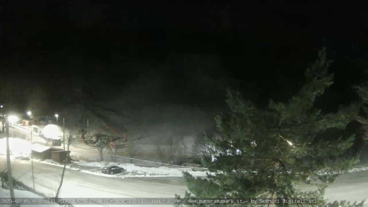 Majelletta, Passo Lanciano Ski Slope Live Cam - Chitei, Abruzzo, Italy