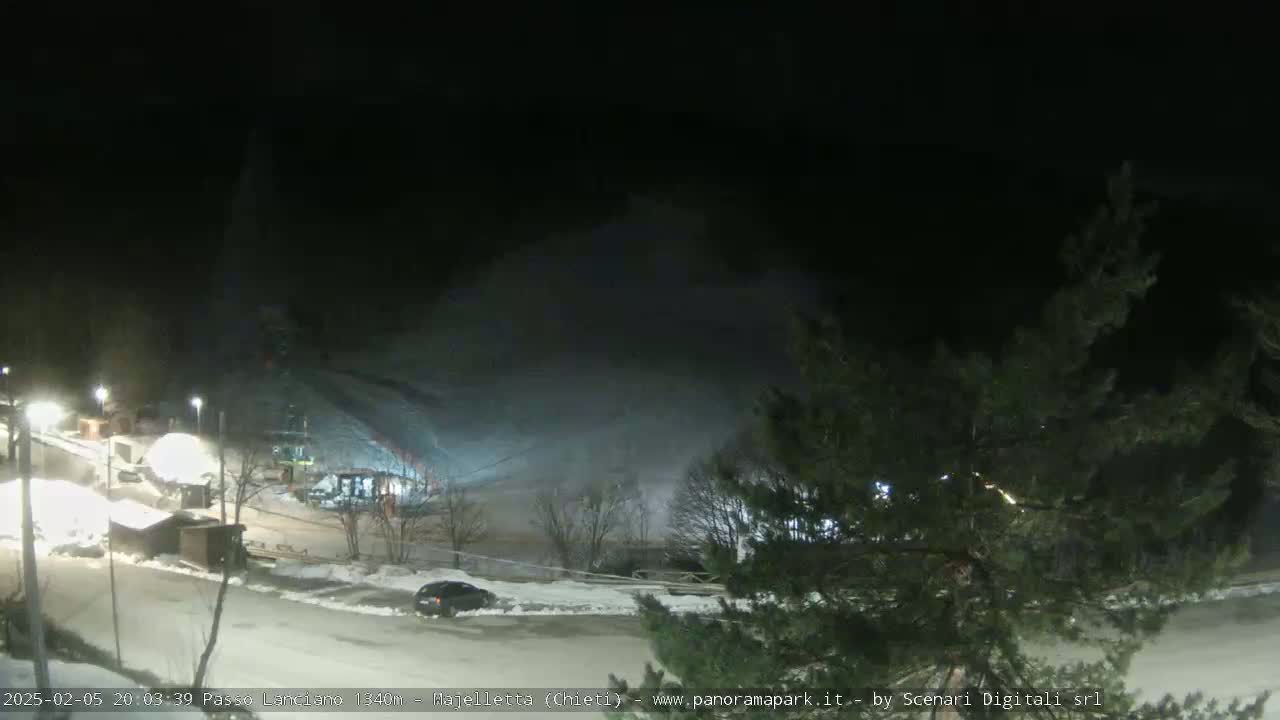 Majelletta, Passo Lanciano Ski Slope Live Cam - Chitei, Abruzzo, Italy