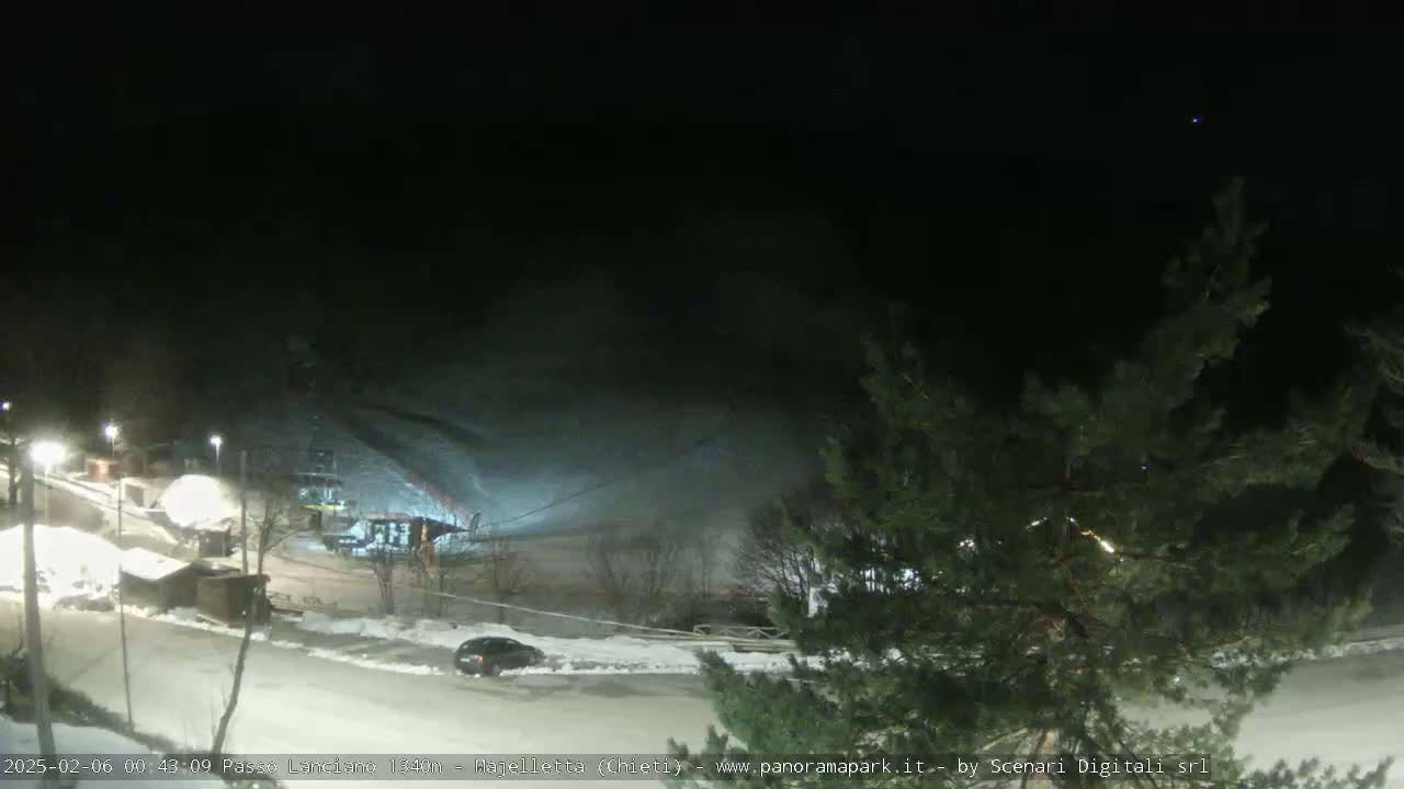 Majelletta, Passo Lanciano Ski Slope Live Cam - Chitei, Abruzzo, Italy