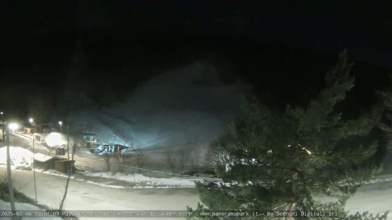 Majelletta, Passo Lanciano Ski Slope Live Cam - Chitei, Abruzzo, Italy