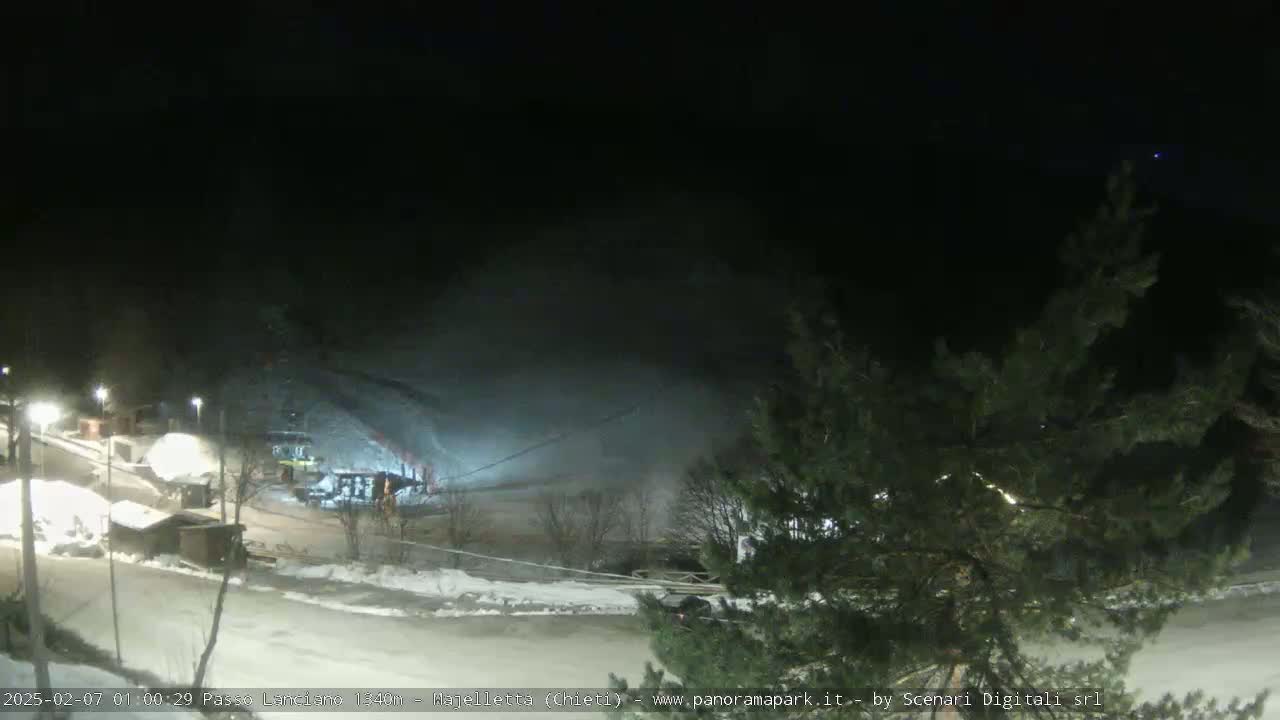 Majelletta, Passo Lanciano Ski Slope Live Cam - Chitei, Abruzzo, Italy