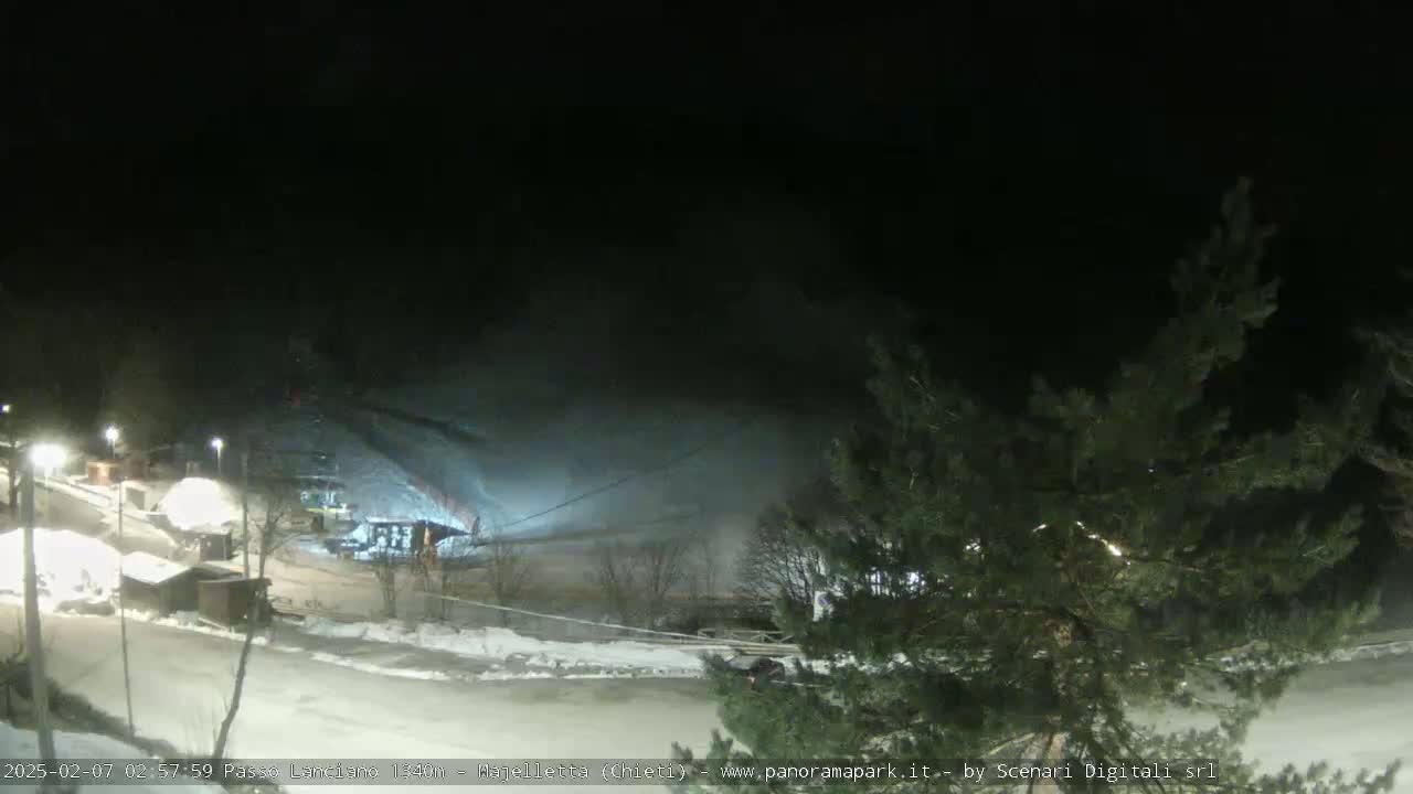 Majelletta, Passo Lanciano Ski Slope Live Cam - Chitei, Abruzzo, Italy