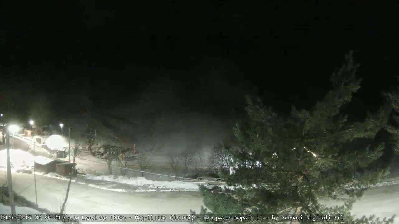 Majelletta, Passo Lanciano Ski Slope Live Cam - Chitei, Abruzzo, Italy