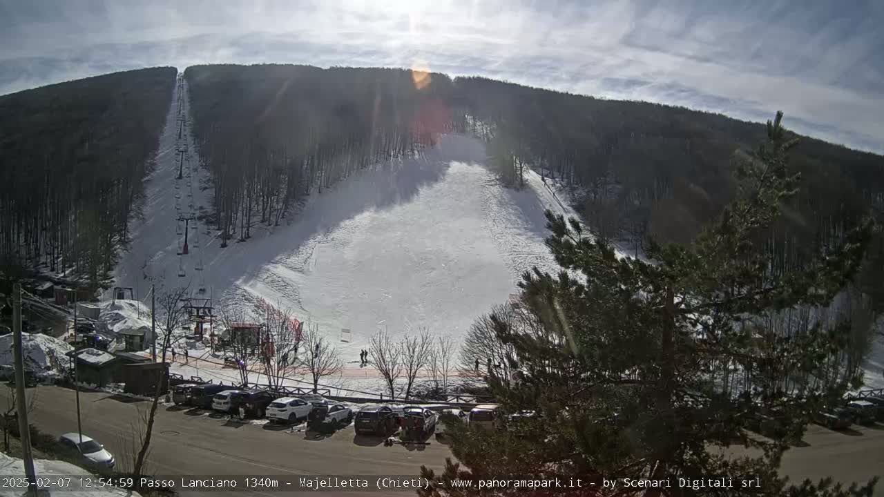 Majelletta, Passo Lanciano Ski Slope Live Cam - Chitei, Abruzzo, Italy