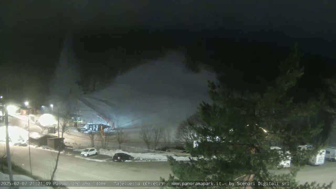 Majelletta, Passo Lanciano Ski Slope Live Cam - Chitei, Abruzzo, Italy
