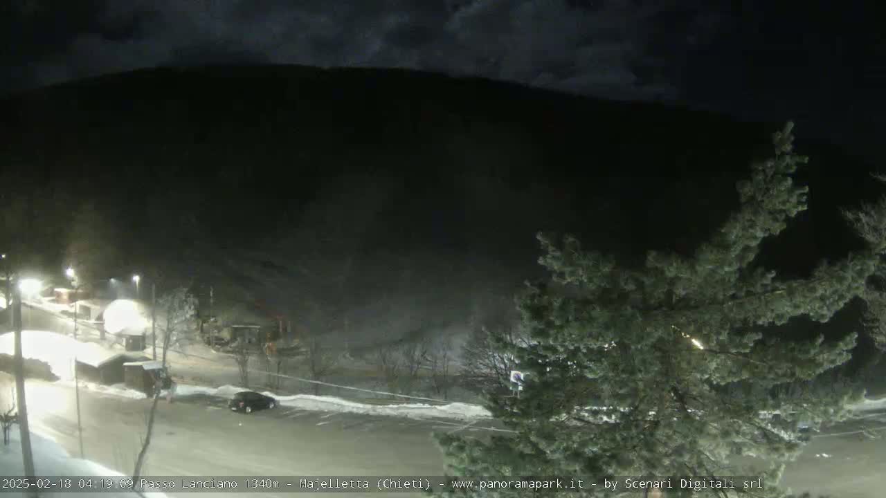 Majelletta, Passo Lanciano Ski Slope Live Cam - Chitei, Abruzzo, Italy
