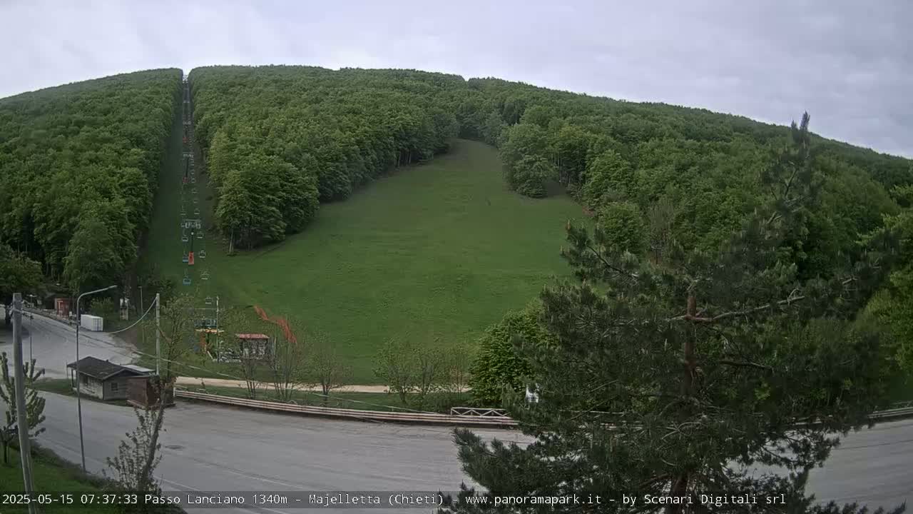 Majelletta, Passo Lanciano Ski Slope Live Cam - Chitei, Abruzzo, Italy