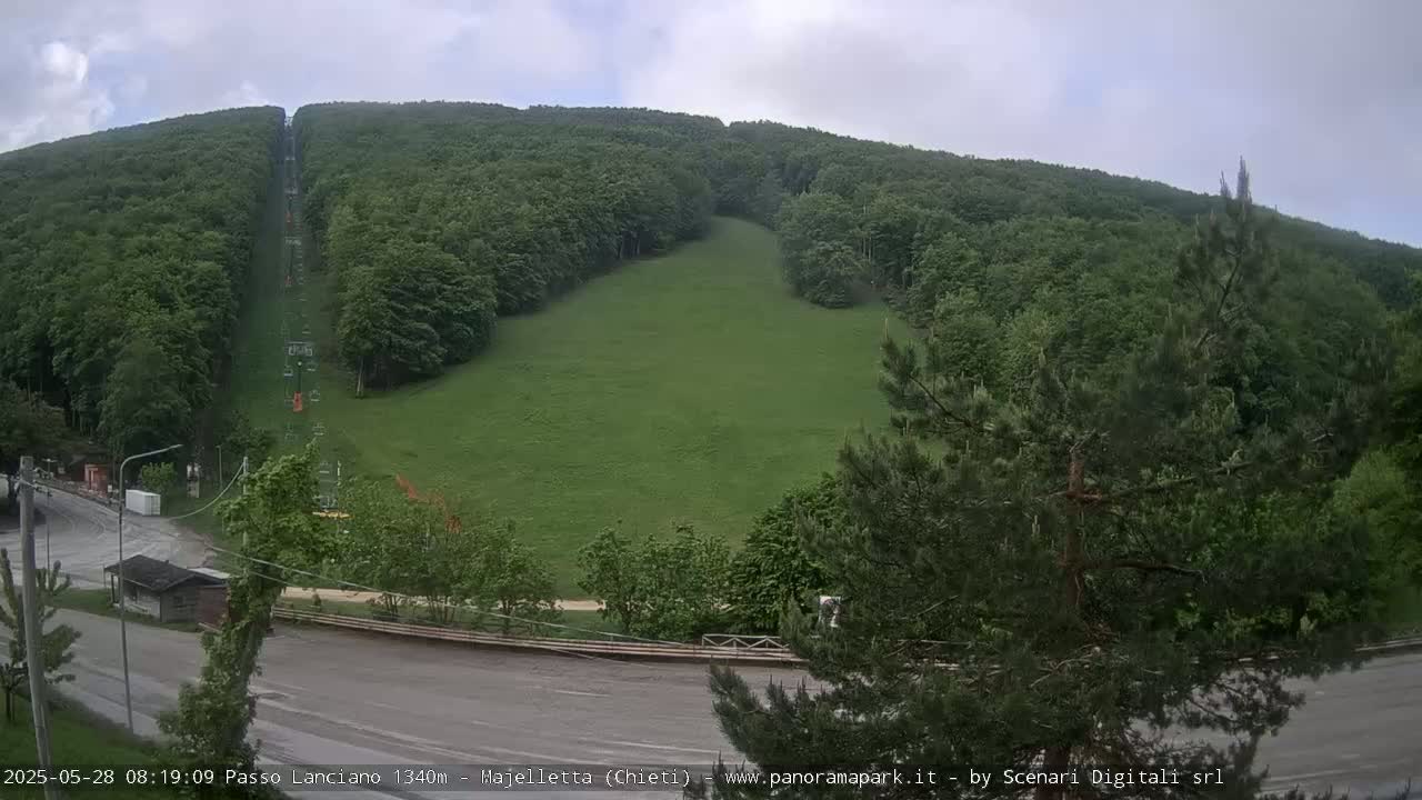 Majelletta, Passo Lanciano Ski Slope Live Cam - Chitei, Abruzzo, Italy