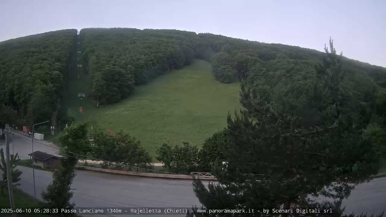 Majelletta, Passo Lanciano Ski Slope Live Cam - Chitei, Abruzzo, Italy