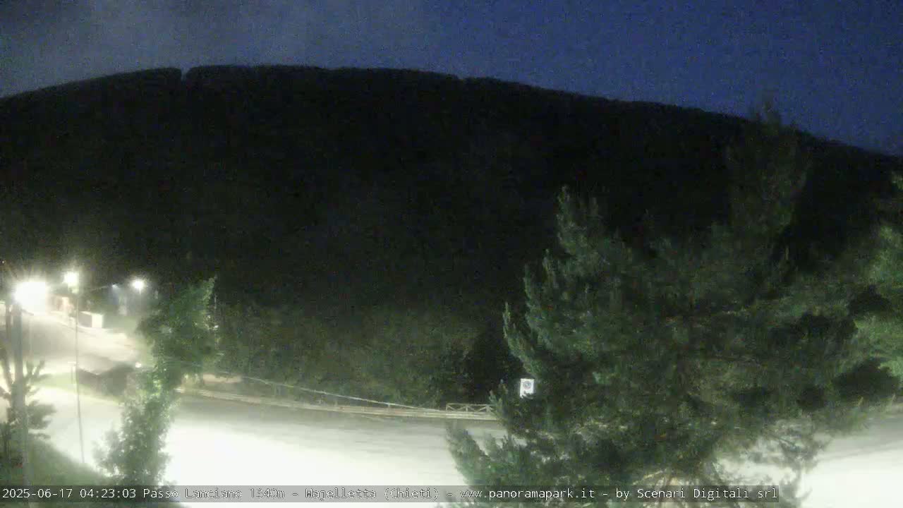 Majelletta, Passo Lanciano Ski Slope Live Cam - Chitei, Abruzzo, Italy