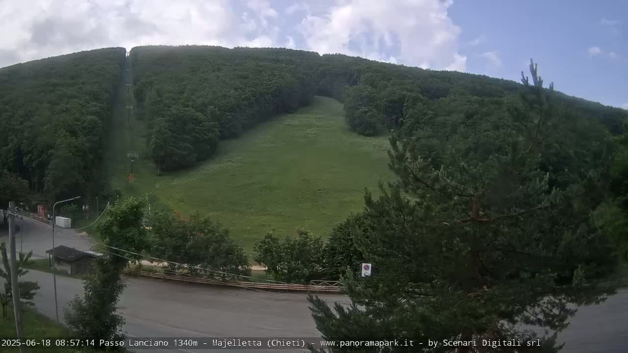 Majelletta, Passo Lanciano Ski Slope Live Cam - Chitei, Abruzzo, Italy