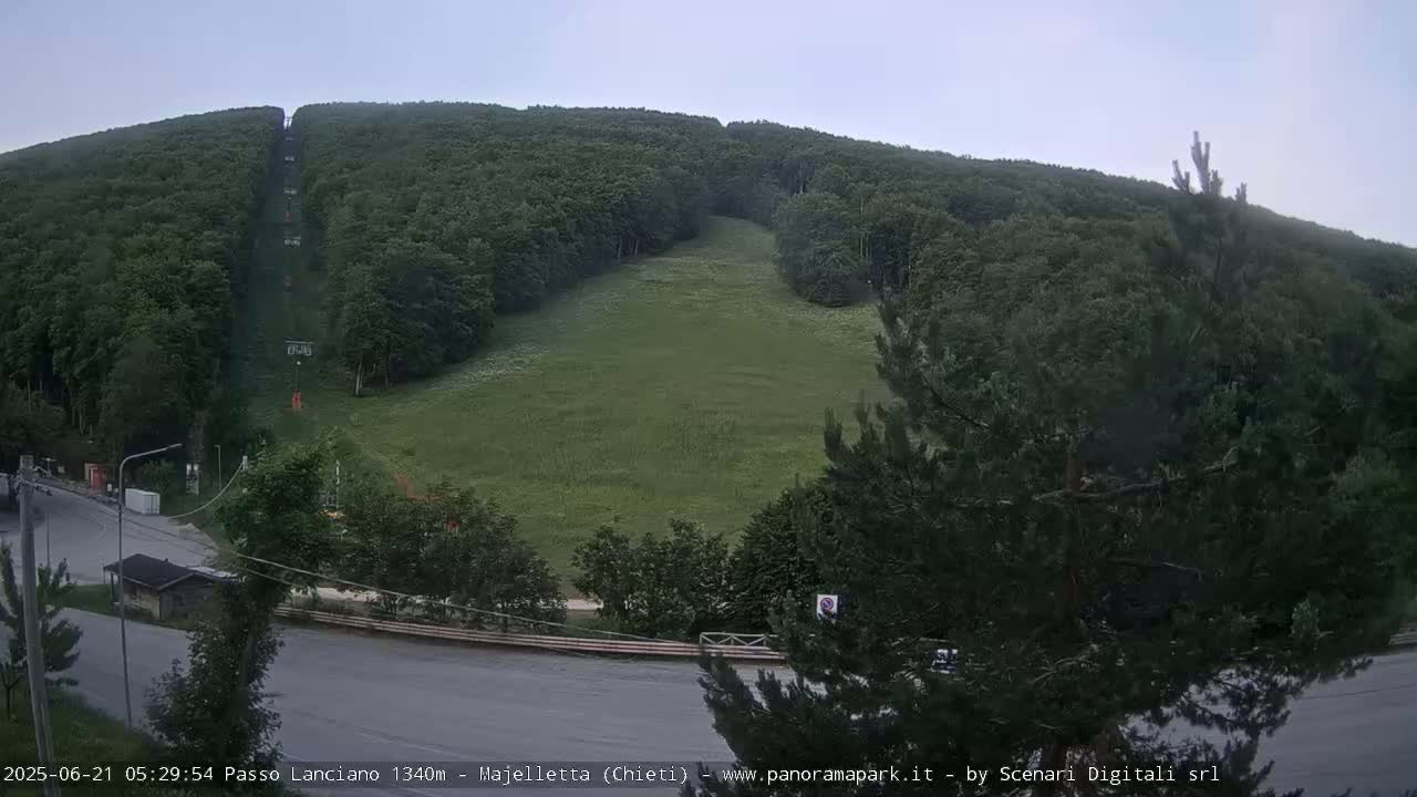Majelletta, Passo Lanciano Ski Slope Live Cam - Chitei, Abruzzo, Italy