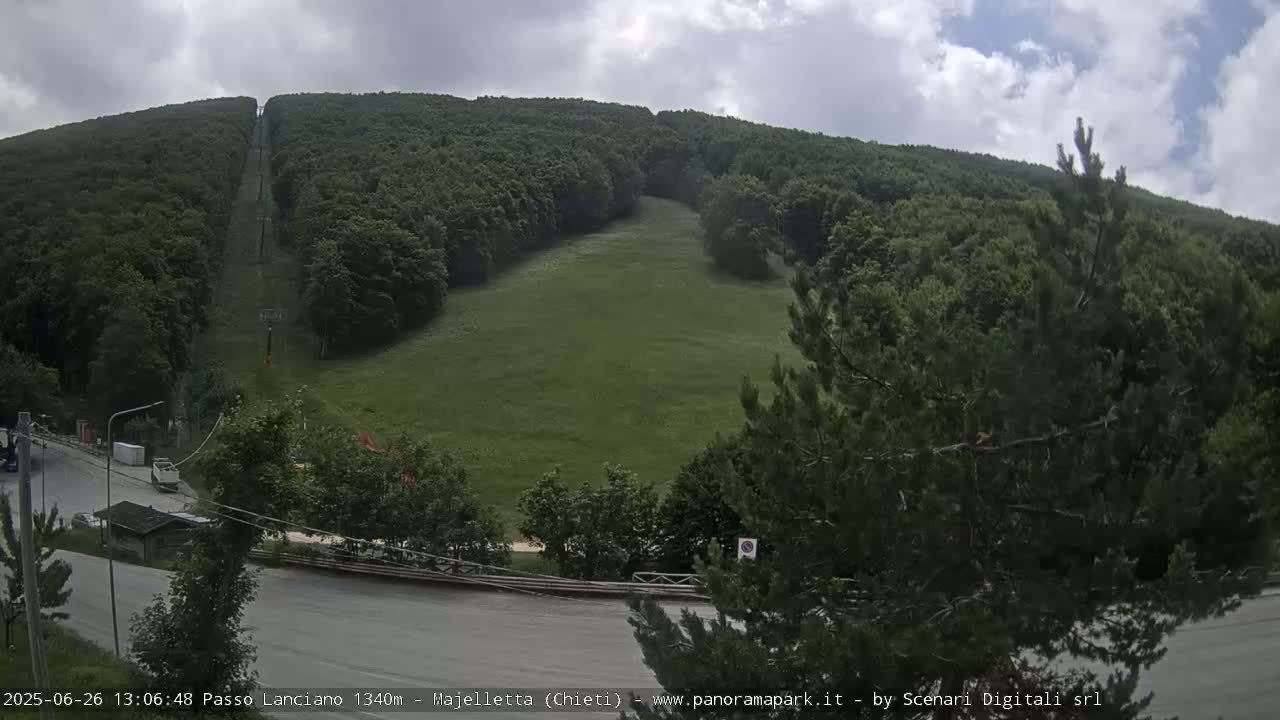 Majelletta, Passo Lanciano Ski Slope Live Cam - Chitei, Abruzzo, Italy