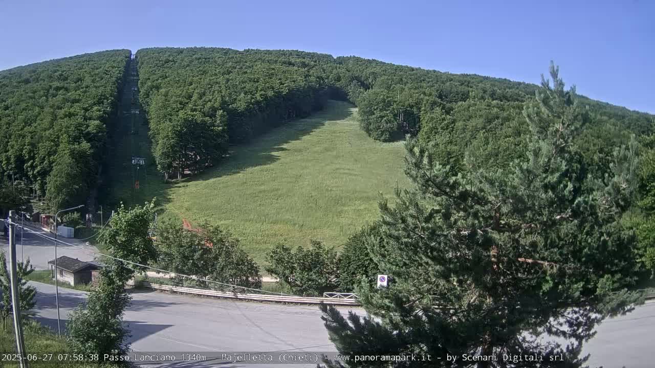 Majelletta, Passo Lanciano Ski Slope Live Cam - Chitei, Abruzzo, Italy