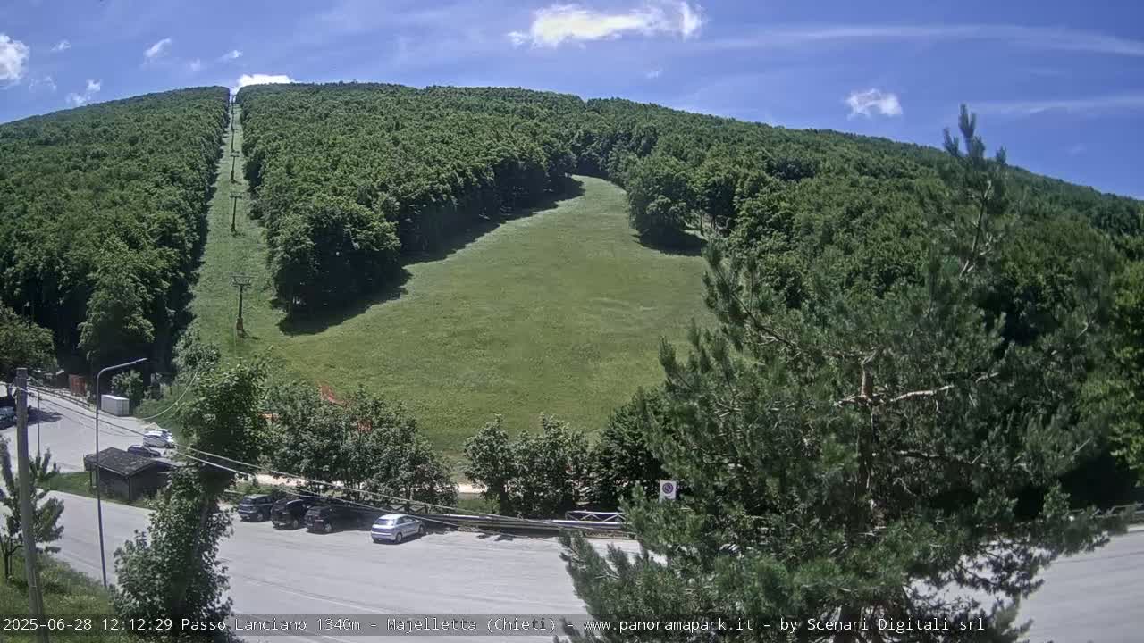 Majelletta, Passo Lanciano Ski Slope Live Cam - Chitei, Abruzzo, Italy