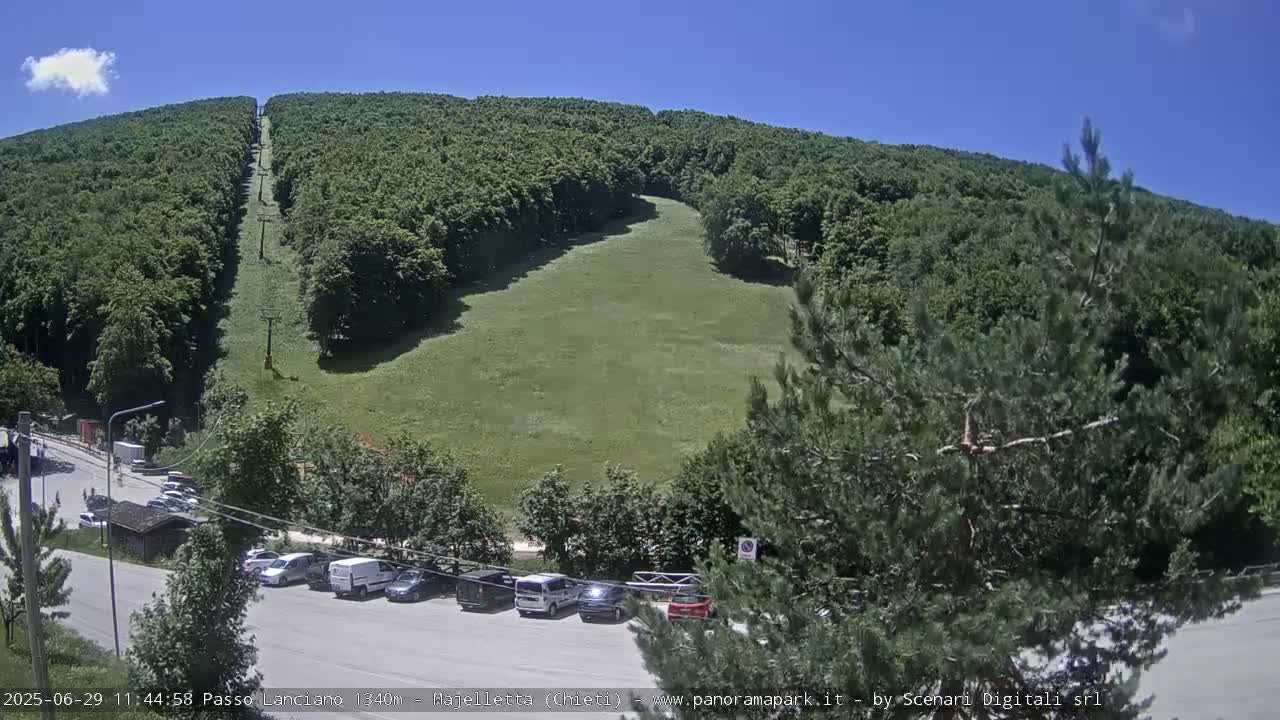 Majelletta, Passo Lanciano Ski Slope Live Cam - Chitei, Abruzzo, Italy