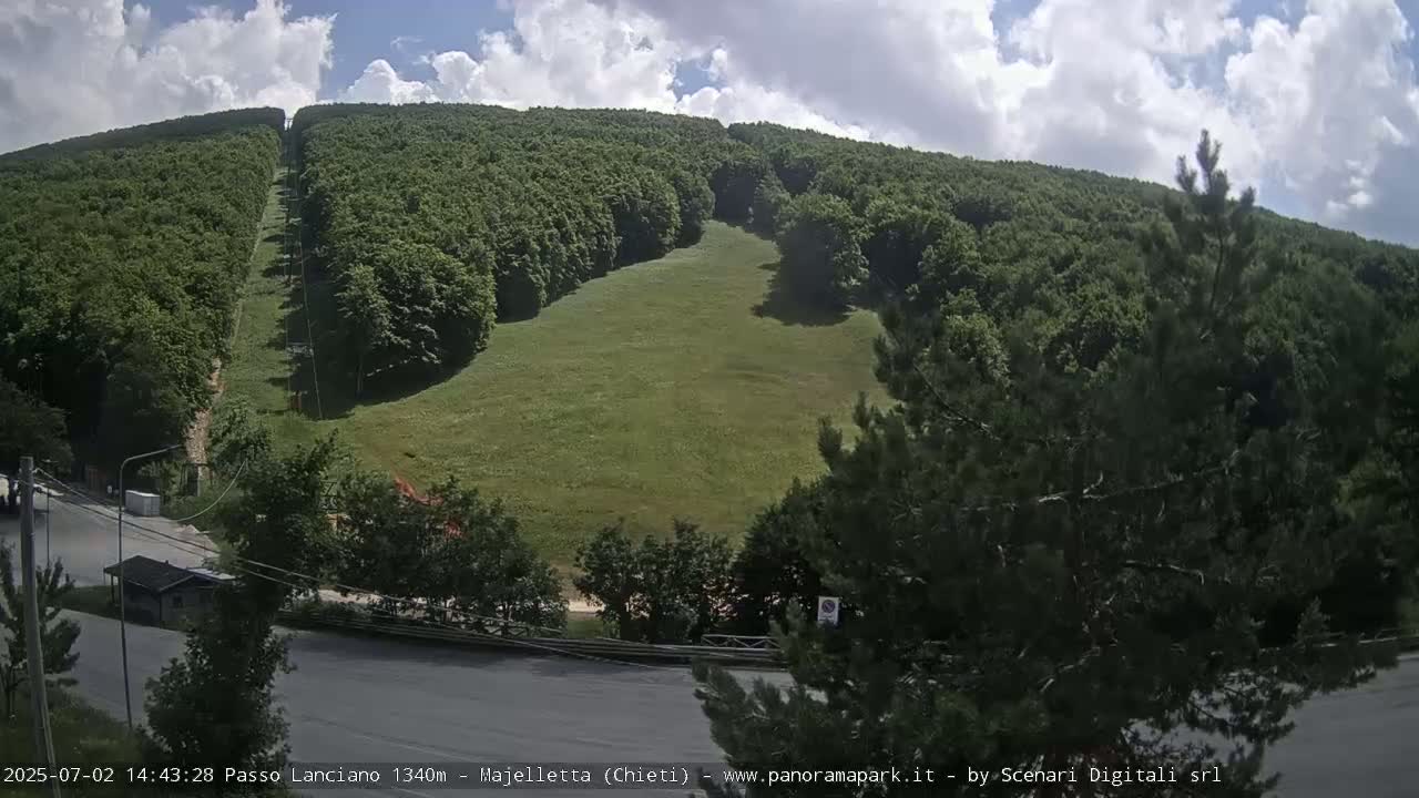 Majelletta, Passo Lanciano Ski Slope Live Cam - Chitei, Abruzzo, Italy