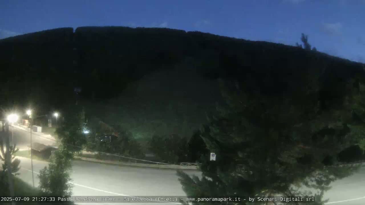 Majelletta, Passo Lanciano Ski Slope Live Cam - Chitei, Abruzzo, Italy