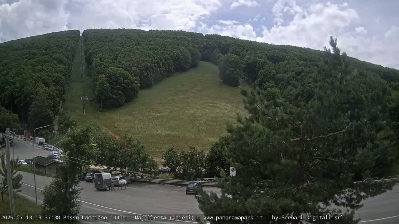 Majelletta, Passo Lanciano Ski Slope Live Cam - Chitei, Abruzzo, Italy