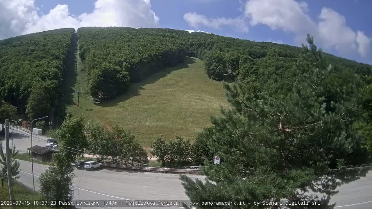Majelletta, Passo Lanciano Ski Slope Live Cam - Chitei, Abruzzo, Italy