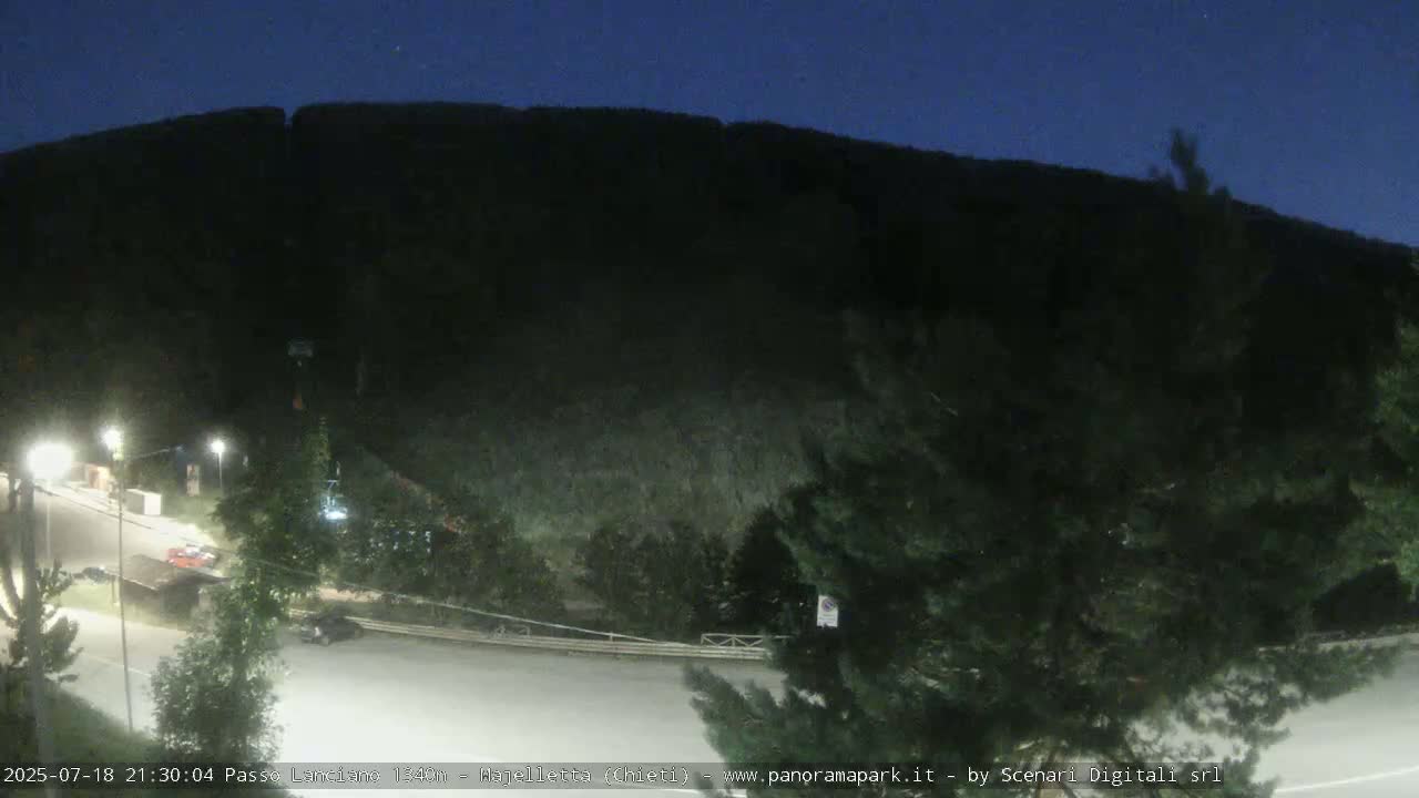 Majelletta, Passo Lanciano Ski Slope Live Cam - Chitei, Abruzzo, Italy