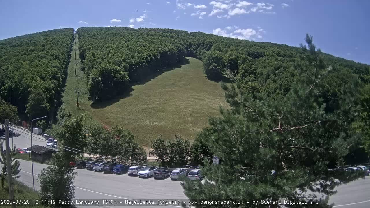 Majelletta, Passo Lanciano Ski Slope Live Cam - Chitei, Abruzzo, Italy