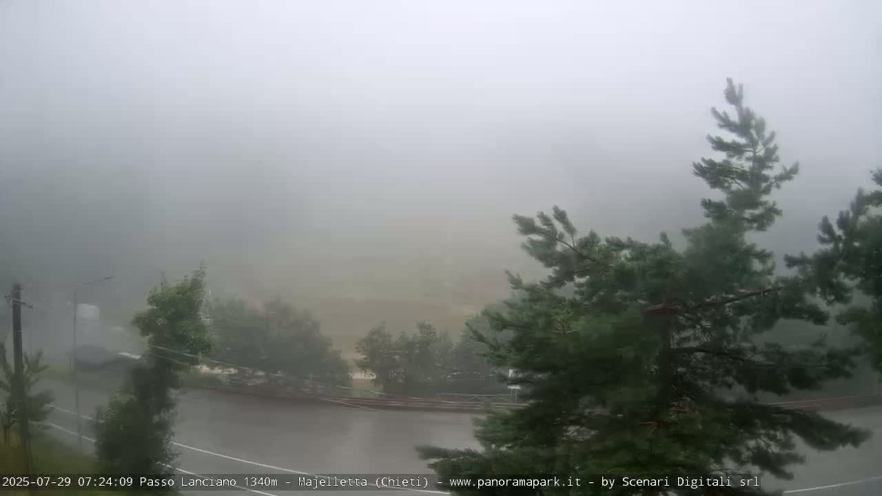 Majelletta, Passo Lanciano Ski Slope Live Cam - Chitei, Abruzzo, Italy