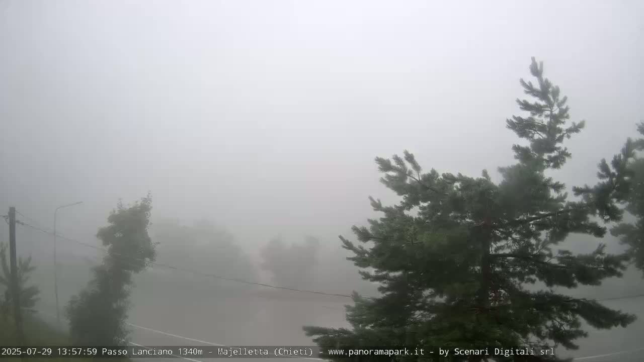 Majelletta, Passo Lanciano Ski Slope Live Cam - Chitei, Abruzzo, Italy