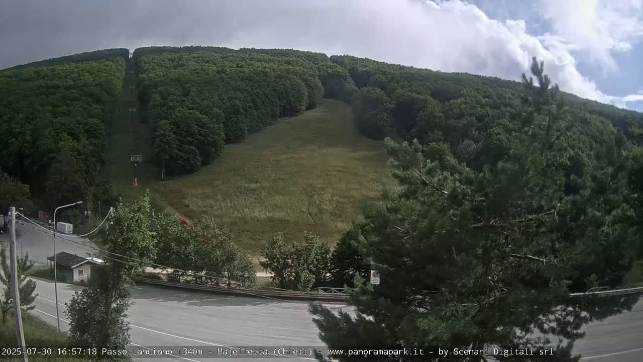 Majelletta, Passo Lanciano Ski Slope Live Cam - Chitei, Abruzzo, Italy