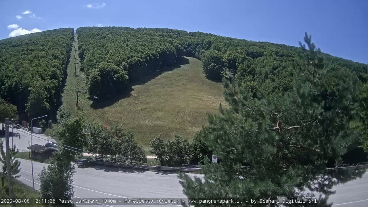 Majelletta, Passo Lanciano Ski Slope Live Cam - Chitei, Abruzzo, Italy