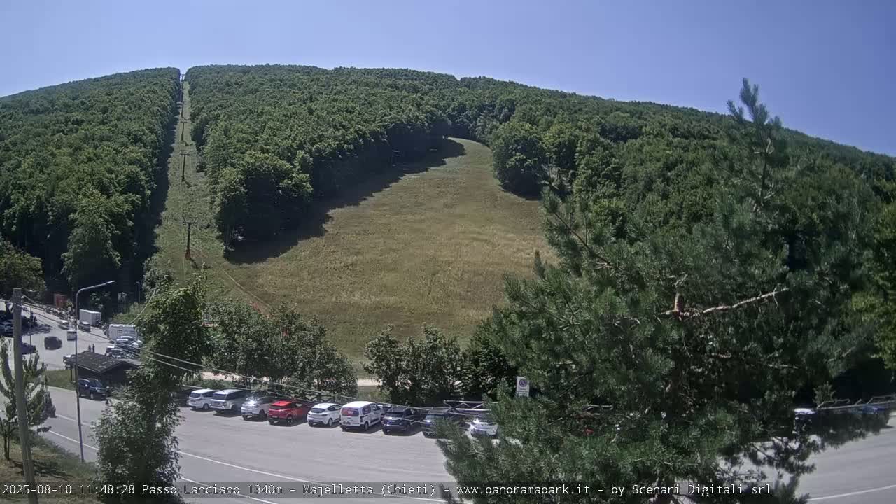 Majelletta, Passo Lanciano Ski Slope Live Cam - Chitei, Abruzzo, Italy