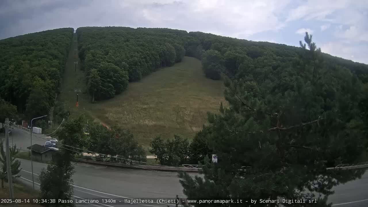 Majelletta, Passo Lanciano Ski Slope Live Cam - Chitei, Abruzzo, Italy
