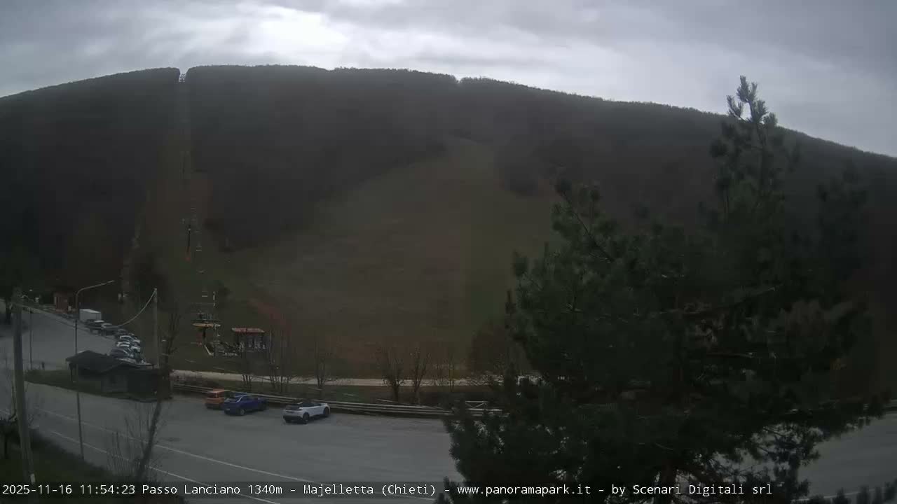 Majelletta, Passo Lanciano Ski Slope Live Cam - Chitei, Abruzzo, Italy