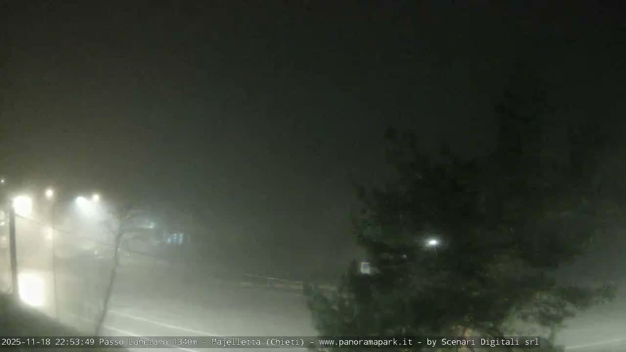 Majelletta, Passo Lanciano Ski Slope Live Cam - Chitei, Abruzzo, Italy