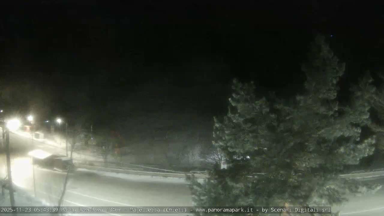 Majelletta, Passo Lanciano Ski Slope Live Cam - Chitei, Abruzzo, Italy