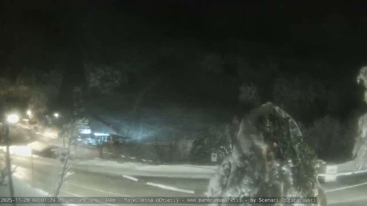 Majelletta, Passo Lanciano Ski Slope Live Cam - Chitei, Abruzzo, Italy
