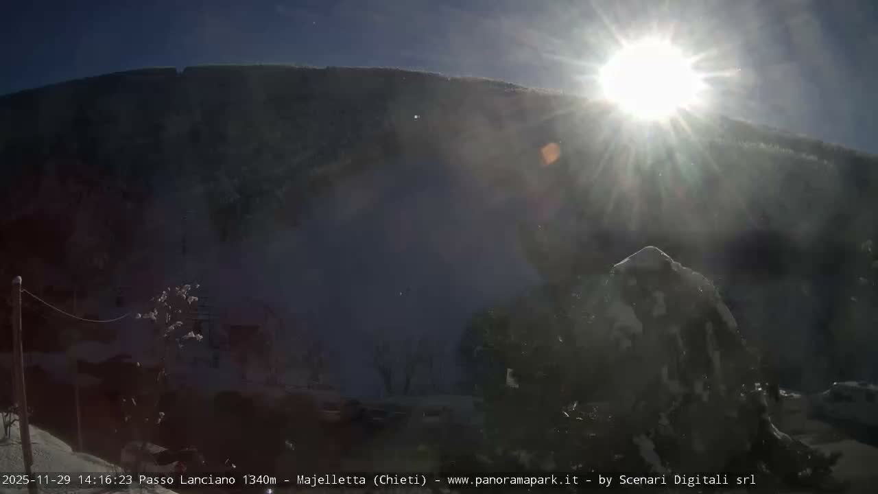 Majelletta, Passo Lanciano Ski Slope Live Cam - Chitei, Abruzzo, Italy