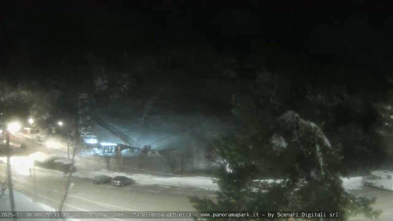Majelletta, Passo Lanciano Ski Slope Live Cam - Chitei, Abruzzo, Italy
