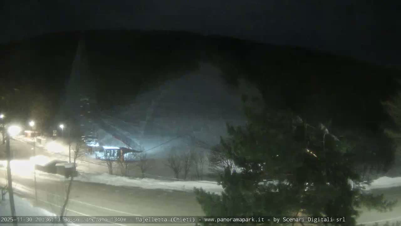 Majelletta, Passo Lanciano Ski Slope Live Cam - Chitei, Abruzzo, Italy