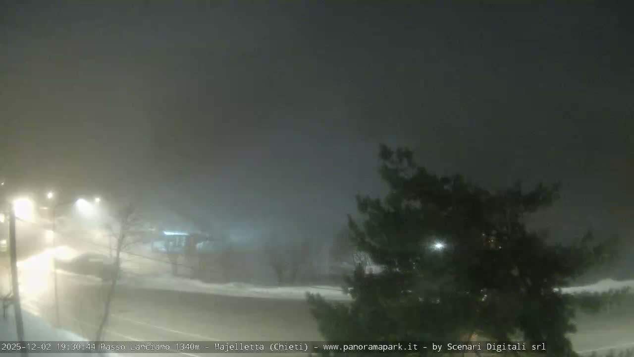 Majelletta, Passo Lanciano Ski Slope Live Cam - Chitei, Abruzzo, Italy