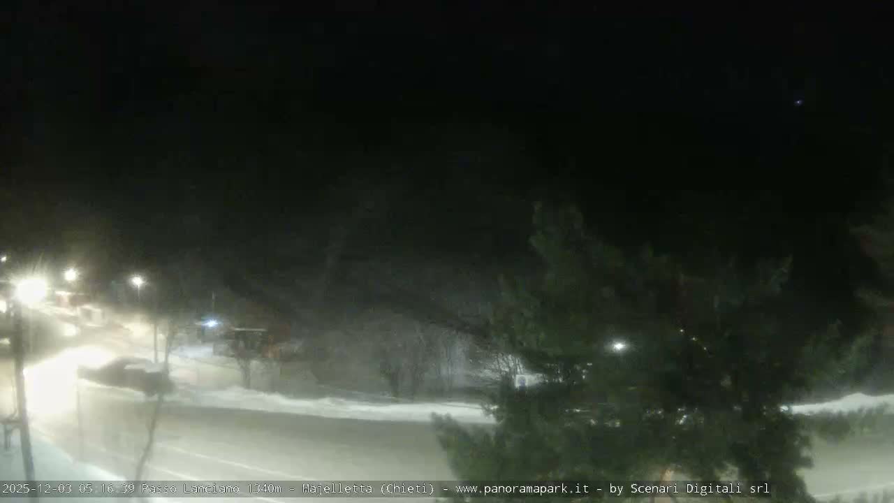 Majelletta, Passo Lanciano Ski Slope Live Cam - Chitei, Abruzzo, Italy