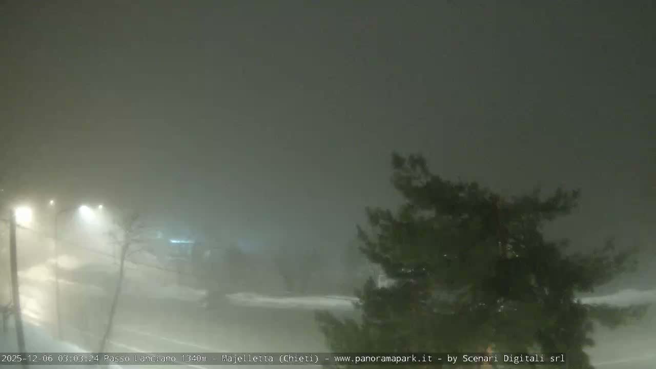 Majelletta, Passo Lanciano Ski Slope Live Cam - Chitei, Abruzzo, Italy